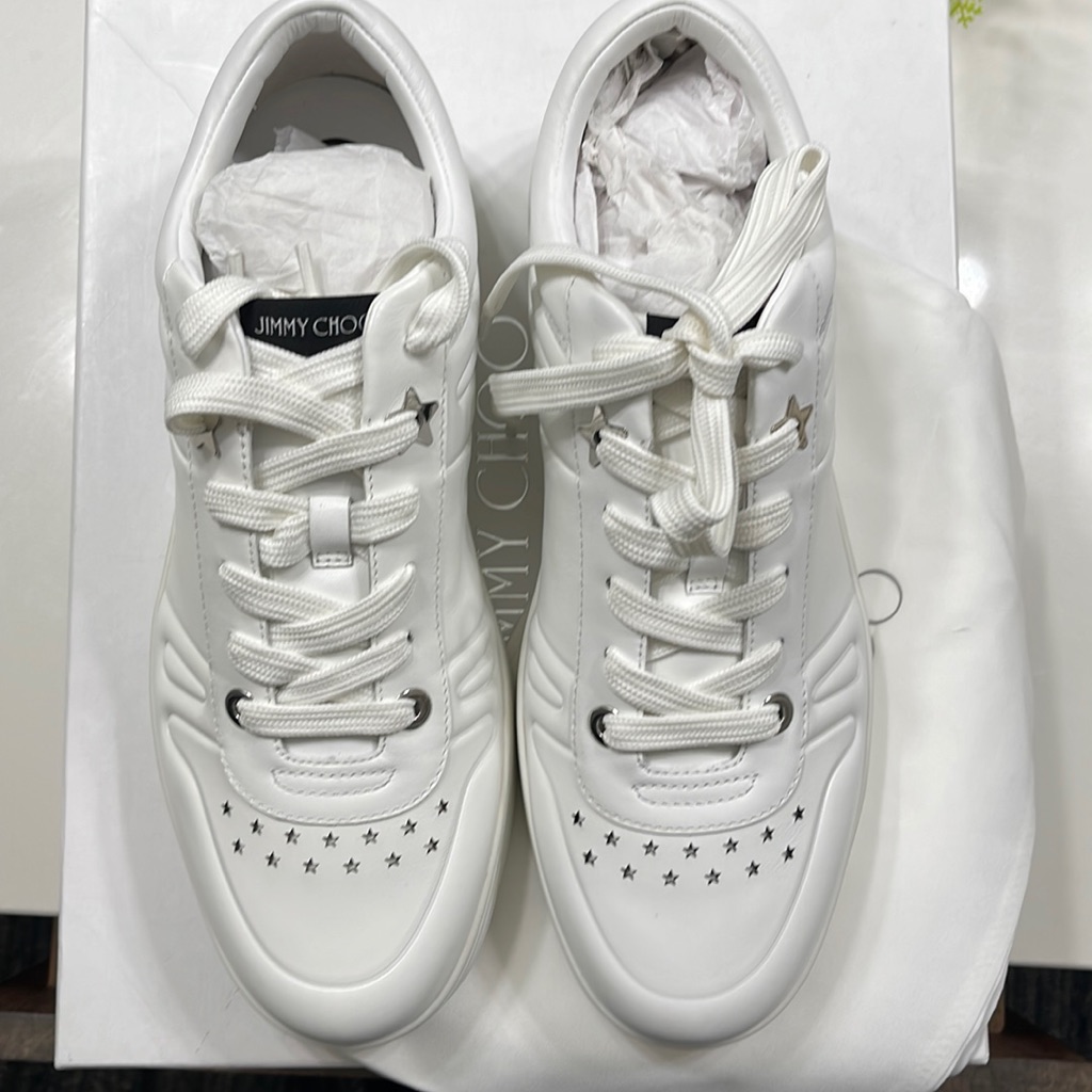 Jimmy Choo White Tennis Size 42
